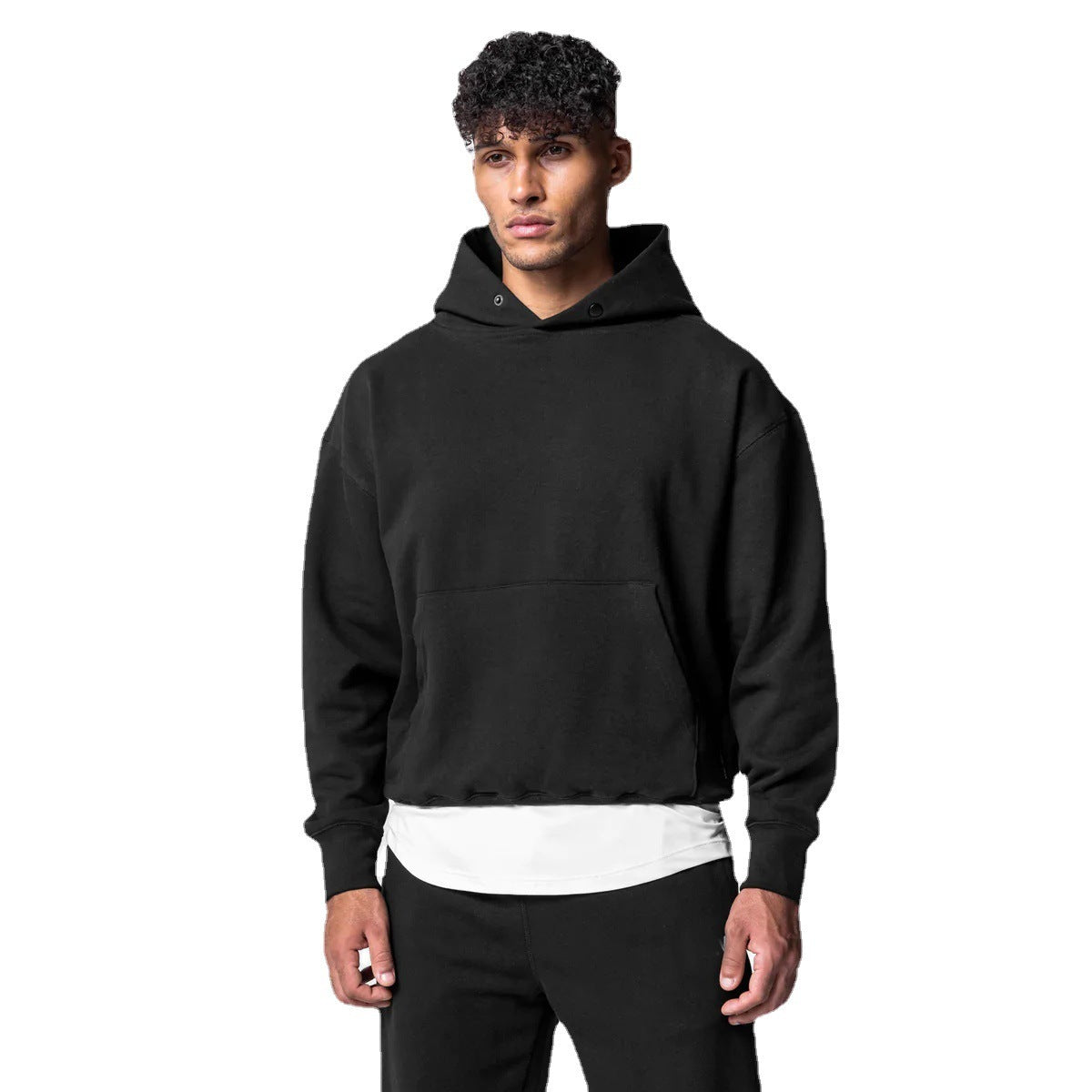 Men's Thick Cotton Hoodies Training Sets Casual Sports Kits Pullover Hooded Top With Pants Sweatshirts Gym Running Tracksuits Sky Shop Boutique LLC